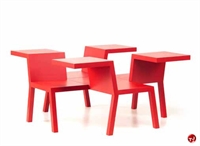 Picture of Vanerum Vivid, 4 Person Poly Chair Work Surface Integration Seating