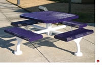 Picture of Webcoat Web Series T46WEB, 46" Octagon Metal Outdoor Picnic Bench Table