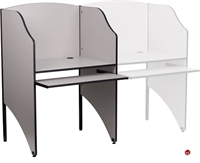 Picture of Brato Telemarketing Study Carrel Cubicle Workstation