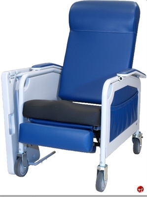 Picture of Winco 526S Convalescent Mobile Medical Recliner, Saddle Seat
