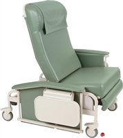 Picture of Winco 6570 XL Bariatric Medical Mobile Care Recliner, Drop Arm