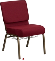 Picture of Brato Armless Church Chair with Book Rack