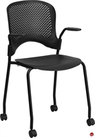 Picture of Brato Guest Side Reception Stack Mobile Plastic Chair