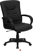 Picture of Brato Mid Back Black Leather Office Conference Chair