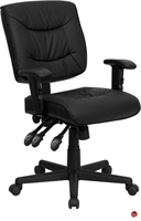 Picture of Brato Mid Back Leather Multi Function Chair