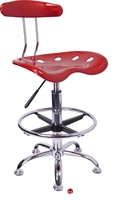 Picture of Brato Plastic Drafting Stool Chair