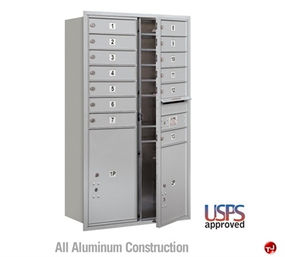 Picture of BREW  Aluminum Mailbox Locker, Front Loading
