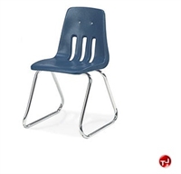 Picture of AILE Armless Plastic Shell Sled Base School Stack Chair