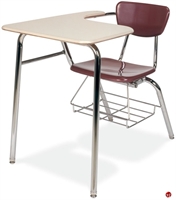 Picture of AILE Classroom Chair Desk Combo, Bookrack