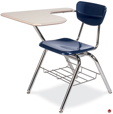 Picture of AILE Classroom Chair Desk Combo, Tablet Arm, Bookrack