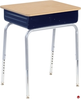 Picture of AILE Adjustable Height Classroom Student Desk, Open Front