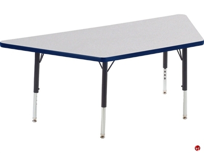 Picture of AILE 30" x 60" Height Ajustable Trapezoid Activity Table