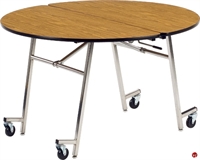 Picture of AILE 48" Round Mobile Folding Cafeteria Table