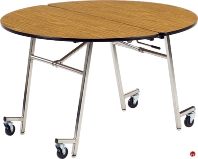 Picture of AILE 48" Round Mobile Folding Cafeteria Table