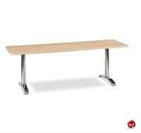 Picture of AILE 36" x 48" Conference Training Table, Aluminum Legs