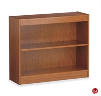 Picture of AILE 36"W x 30"H 2 Shelf Traditional Wood Bookcase