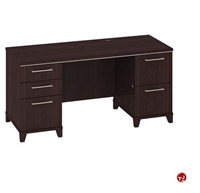 Picture of ADES 60" Double Pedestal Kneespace Credenza