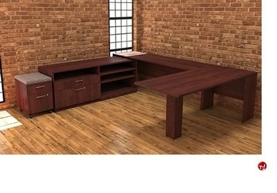 Picture of Peblo Custom U Shape Office Desk Workstation