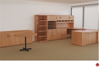 Picture of Peblo Custom U Shape Bowfront Desk,Storage, Conference Table