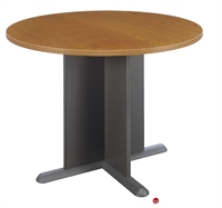 Picture of ADES 42" Round Conference Table, X Base