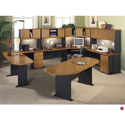 Picture of ADES Cluster of 4 Person Teaming Office Desk Workstation