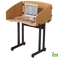 Picture of Study Carrel Telemarekting Computer Workstation