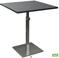 Picture of Height Adjustable Cafeteria Dining Square Table