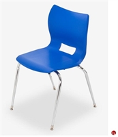 Picture of Bert Poly Shell Classroom Student Stack Chair