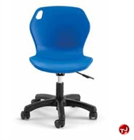 Picture of Bert Poly Shell Armless Task Swivel Chair