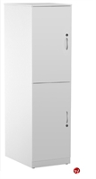 Picture of 18"W Double Tier 2 Door Steel Locker Cabinet