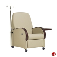 Picture of Healthcare Medical Mobile Recliner, IV Pole, Tablet