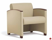 Picture of Reception Lounge Healthcare Arm Chair, Wood Arm Caps