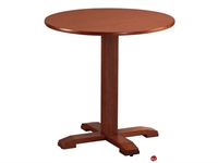 Picture of Hekman C1067 30" Round Cafe Dining Table, Wood Base