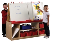 Picture of Astor Kids Play Double Sided Mobile Easel Stand