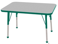 Picture of Astor 24" x 36" Height Adjustable School Activity Table