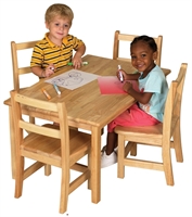 Picture of Astor 30" x 48" Kids Play Wood Table