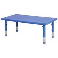 Picture of Astor 48" Height Adjustable School Activity Resin Table