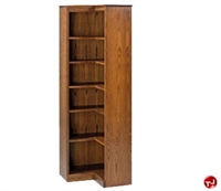 Picture of Hale 200 Series 72"H 6 Shelf Corner L Shape Open Bookcase