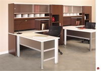 Picture of KI Aristotle 2 Person L Shape Office Desk Workstation