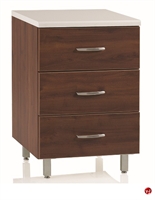 Picture of KI Dante Healthcare 3 Drawer Bedside Cabinet