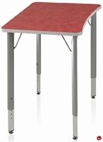 Picture of KI Intellect Wave Height Adjustable Classroom Desk