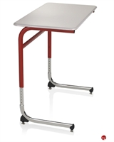 Picture of KI Intellect Wave Hard Plastic Top Classroom Desk