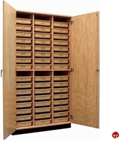 Picture of DEVA 84"H Heavy Duty Compartment Storage Cabinet