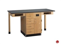 Picture of DEVA Science Lab Medical Study Workstation, Storage Cabinetry