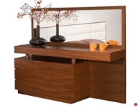 Picture of COX Contemporary Veneer Dresser with Mirror