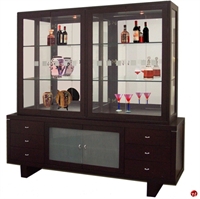 Picture of COX Contemporary Storage Buffet with Mirror Hutch