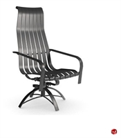 Picture of Homecrest Andover Aluminum Outdoor Swivel Rocker Chair