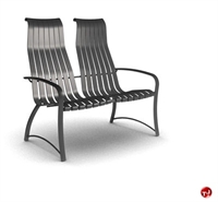 Picture of Homecrest Andover Aluminum Outdoor 2 Seat Loveseat