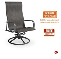 Picture of Homecrest Kashton Aluminum Outdoot High Back Swivel Rocker Sling Chair