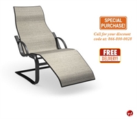 Picture of Homecrest Lana Aluminum Outdoor Sling Chaise